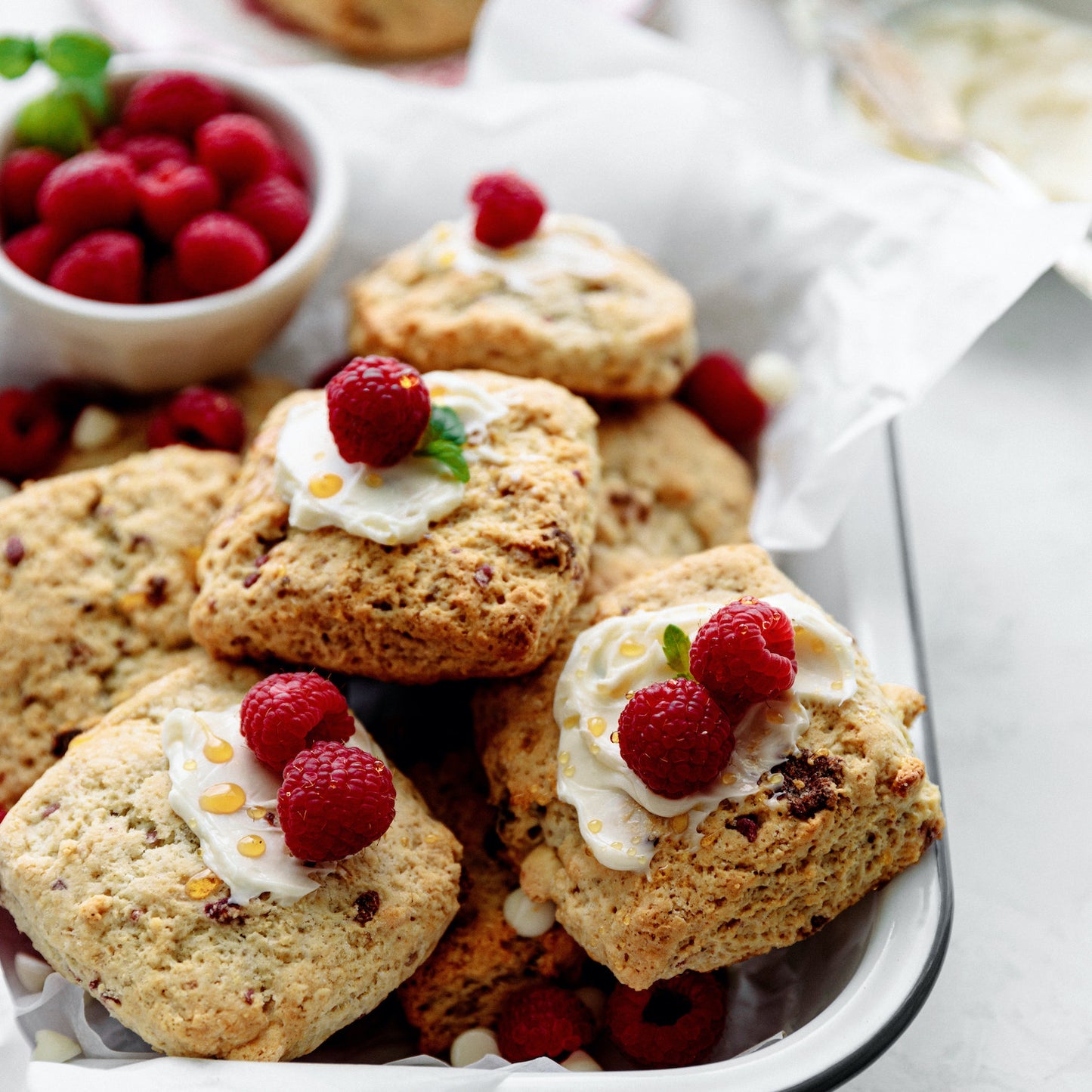 Raspberry White Chocolate Scone Mix