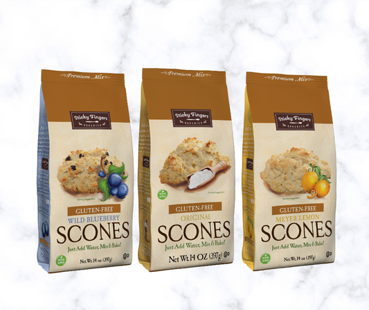 Sticky Finger's Gluten-Free Scone Bundle